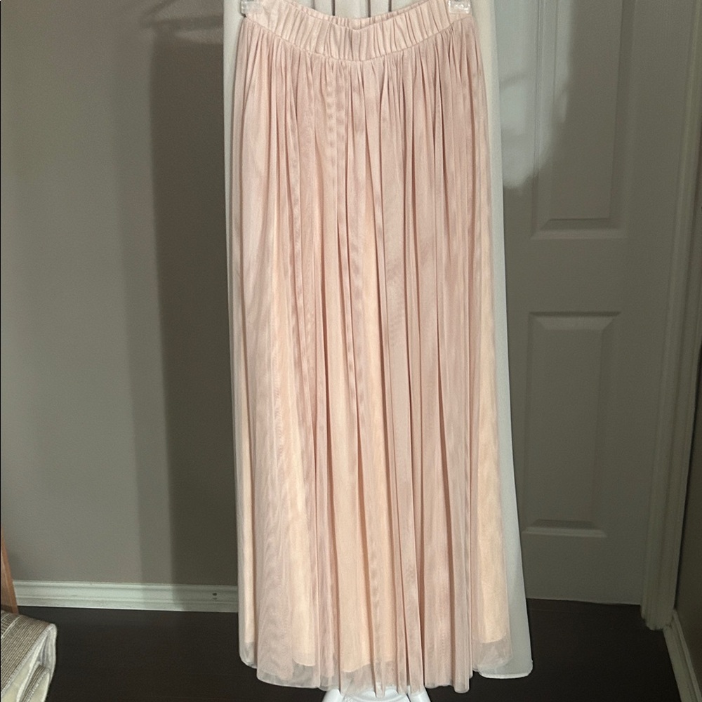 Elegant Pink Maxi Dress